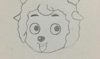 喜羊羊当影王怎么画 喜羊羊当影王怎么画